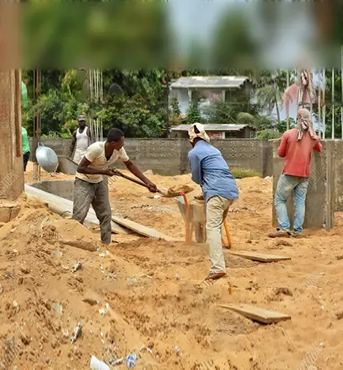 Man power construction